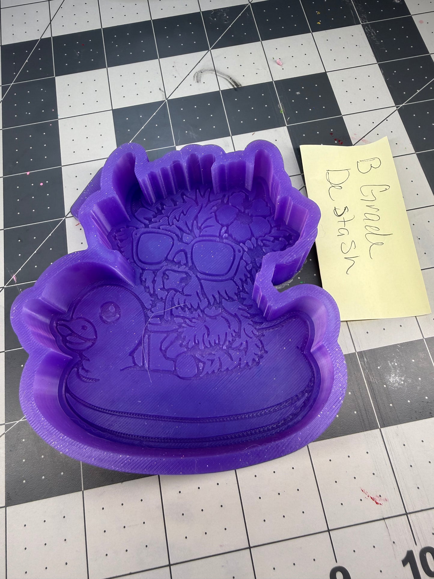 Cow in duck b grade de stash silicone mold