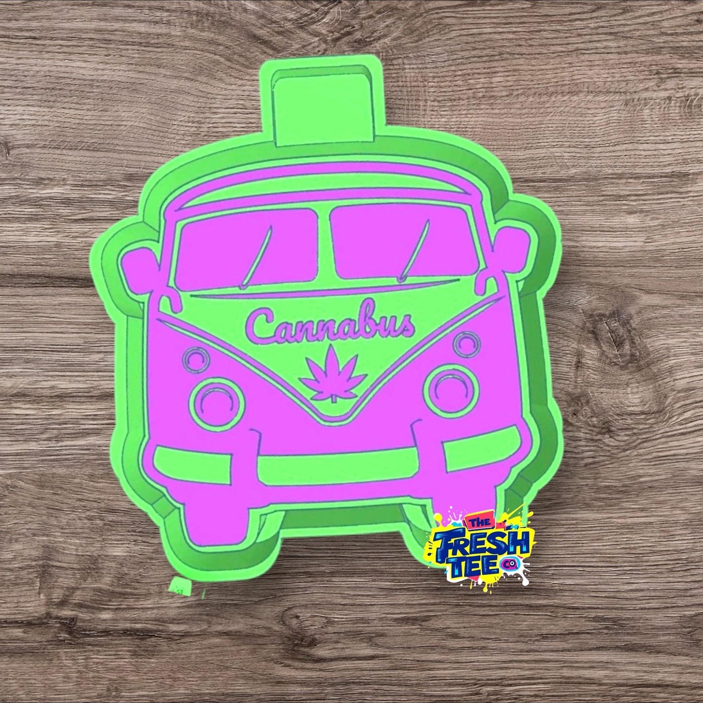 Cannabus Bus -Silicone Freshie Mold