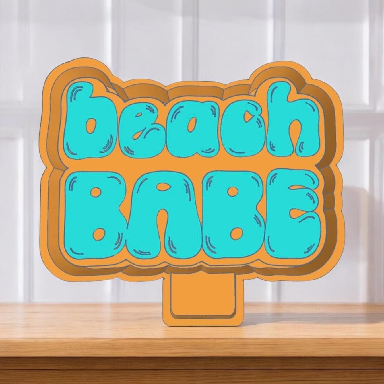 Beach Babe Freshie Mold