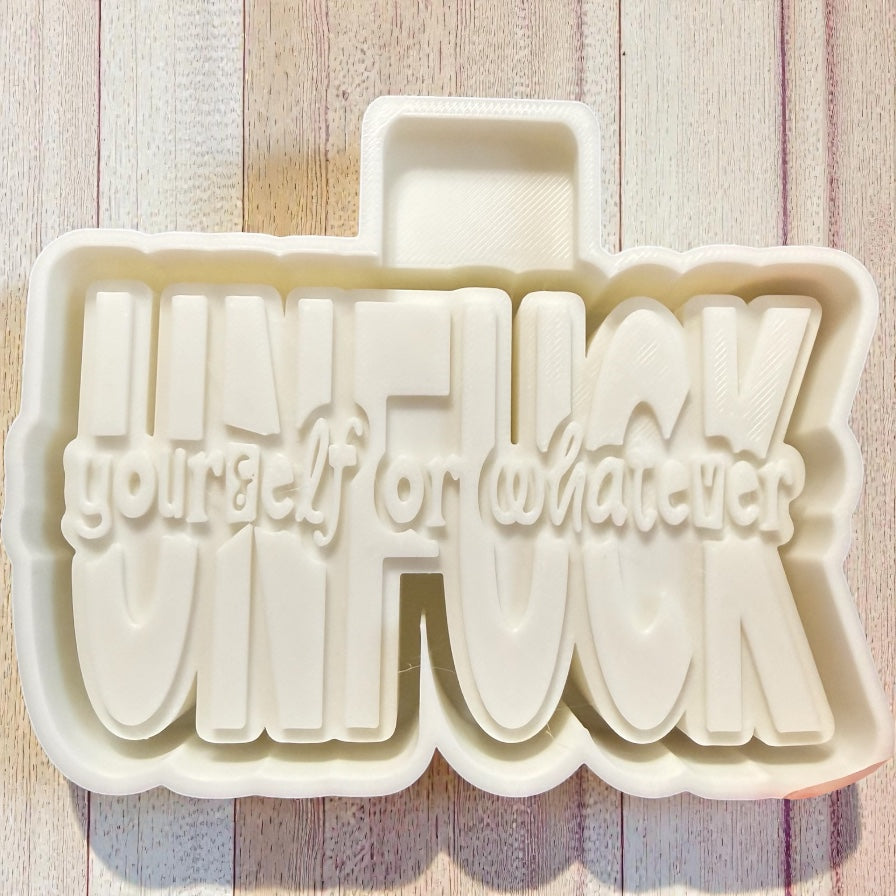 Unfuck yourself or whatever silicone mold for car freshies