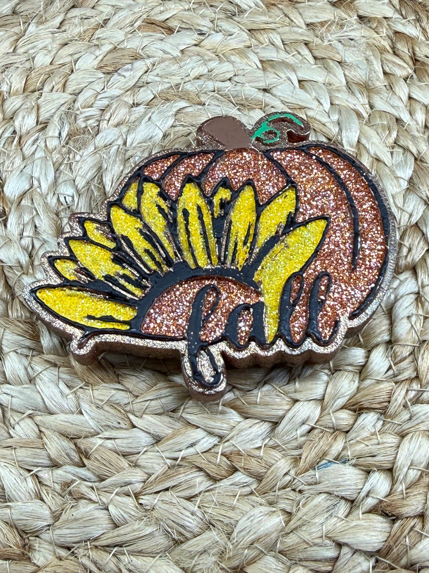 Fall Pumpkin Car Freshie | Blueberry Cobble | Handmade Long-Lasting Auto Air Freshener