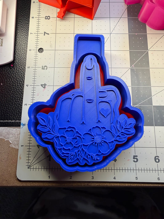 Floral Finger Silicone Mold
