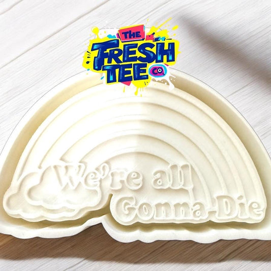 We’re all gonna die car freshie mold