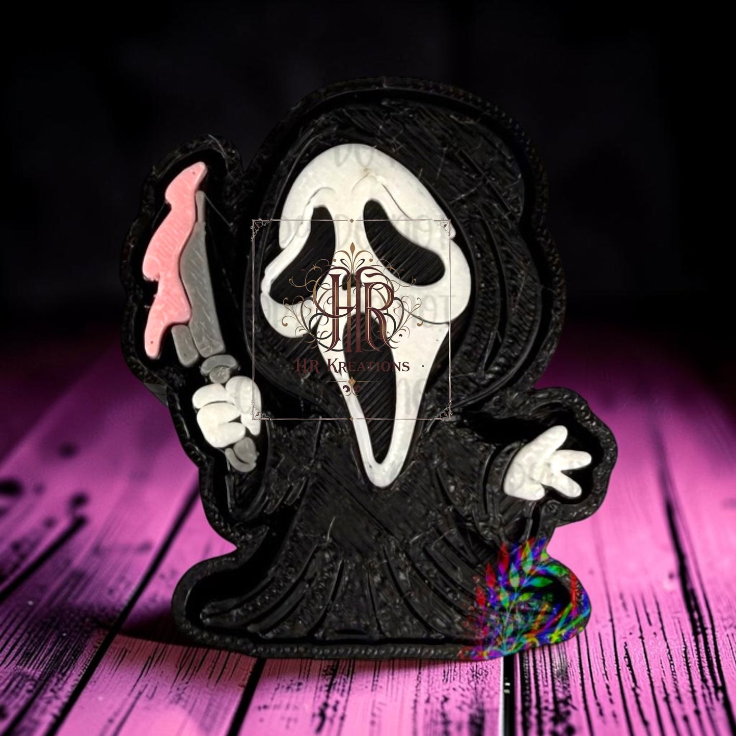 Ghost mask fidget clicker
