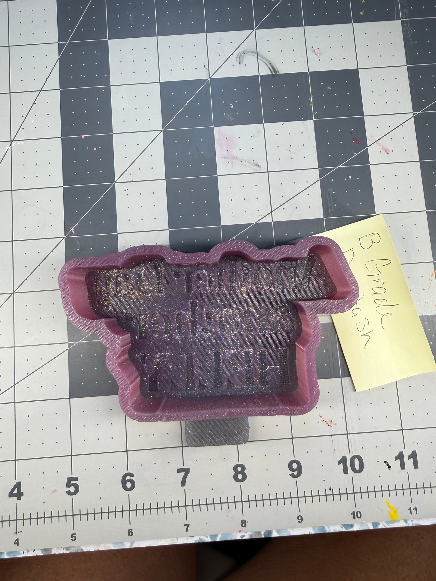 Another day another helly b grade de stash silicone mold