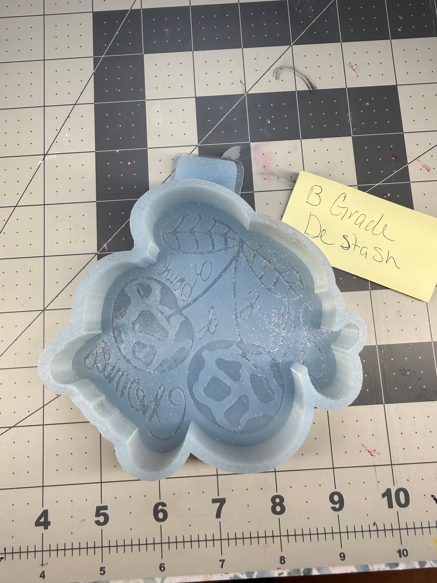 Life is like a bowl of cherries b grade de stash silicone mold