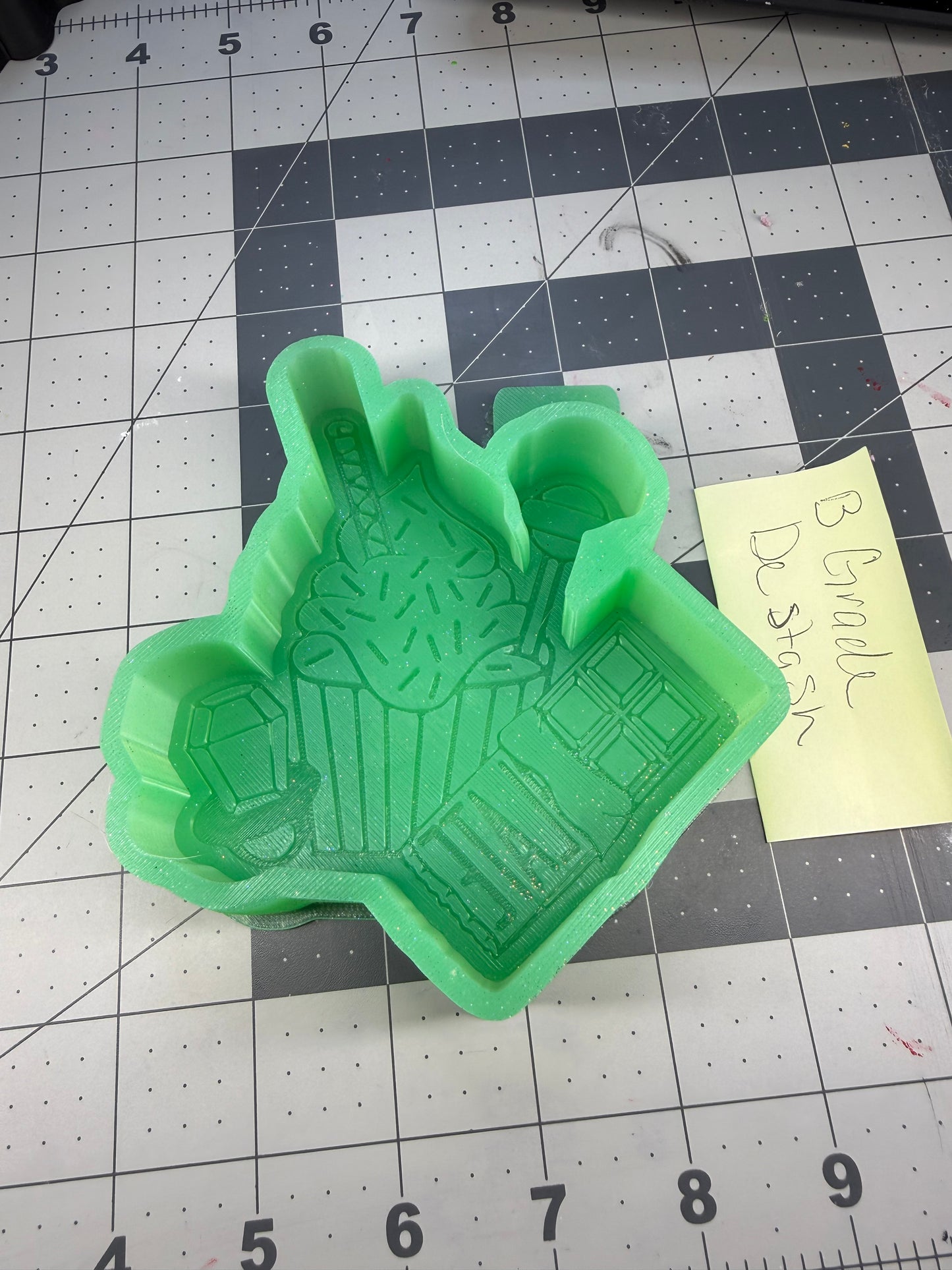 Cupcake candy bar de stash silicone mold