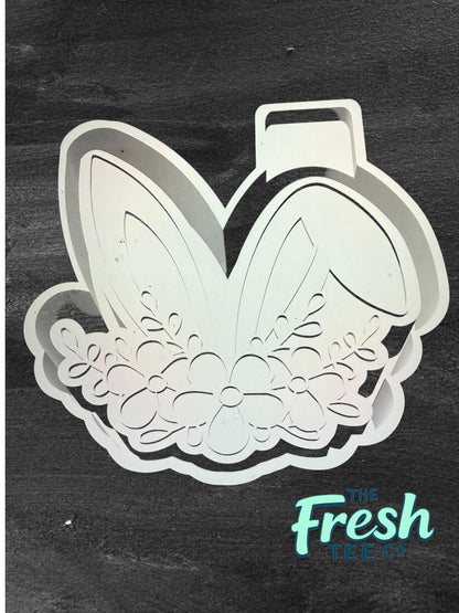 Easter Bunny Ears Freshie Mold
