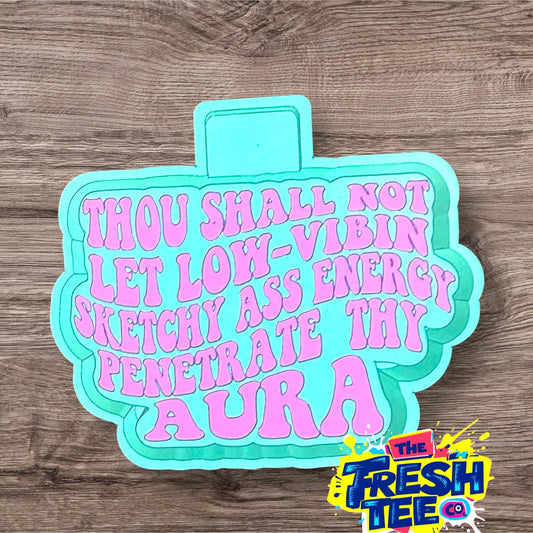 Thou Shall Not Car Freshie Mold Silcone Mold