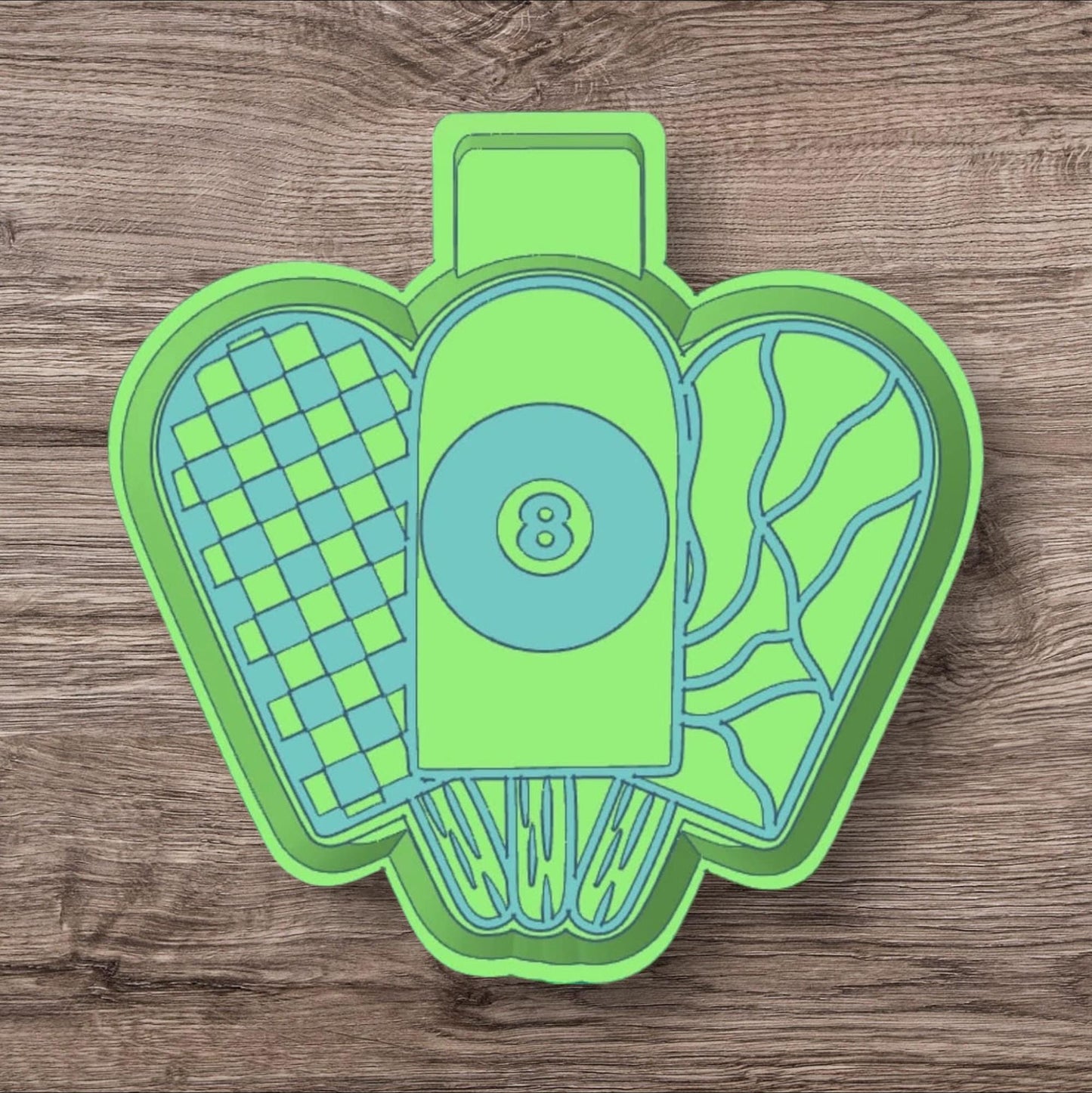 8 Ball Popsicle Freshie Silicone Mold