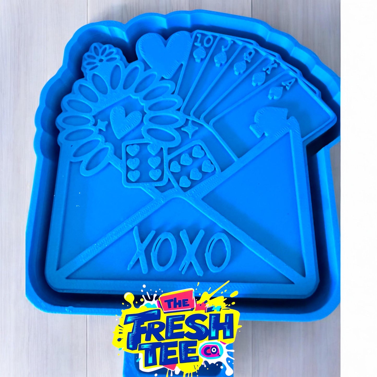Love Letter car freshie mold