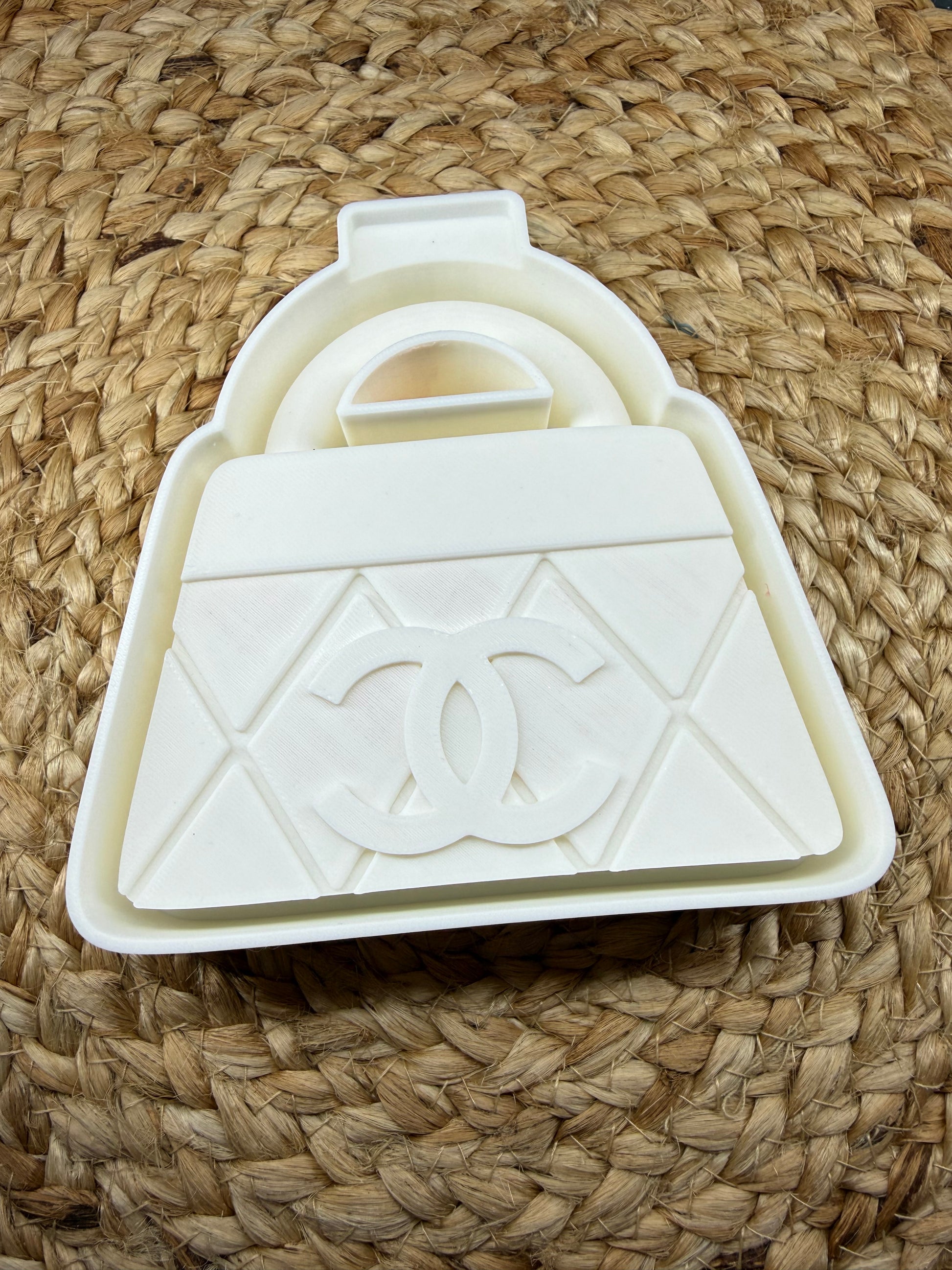 CC Luxury Purse Silicone Mold For Car Freshies