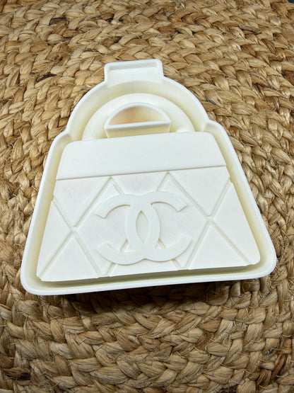 CC Luxury Purse Silicone Mold For Car Freshies