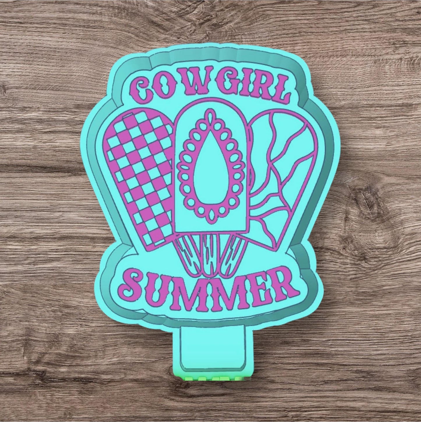 Cowgirl Summer Freshie Mold