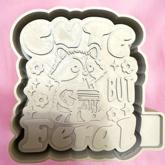 Cute But Feral Freshie Silicone Mold