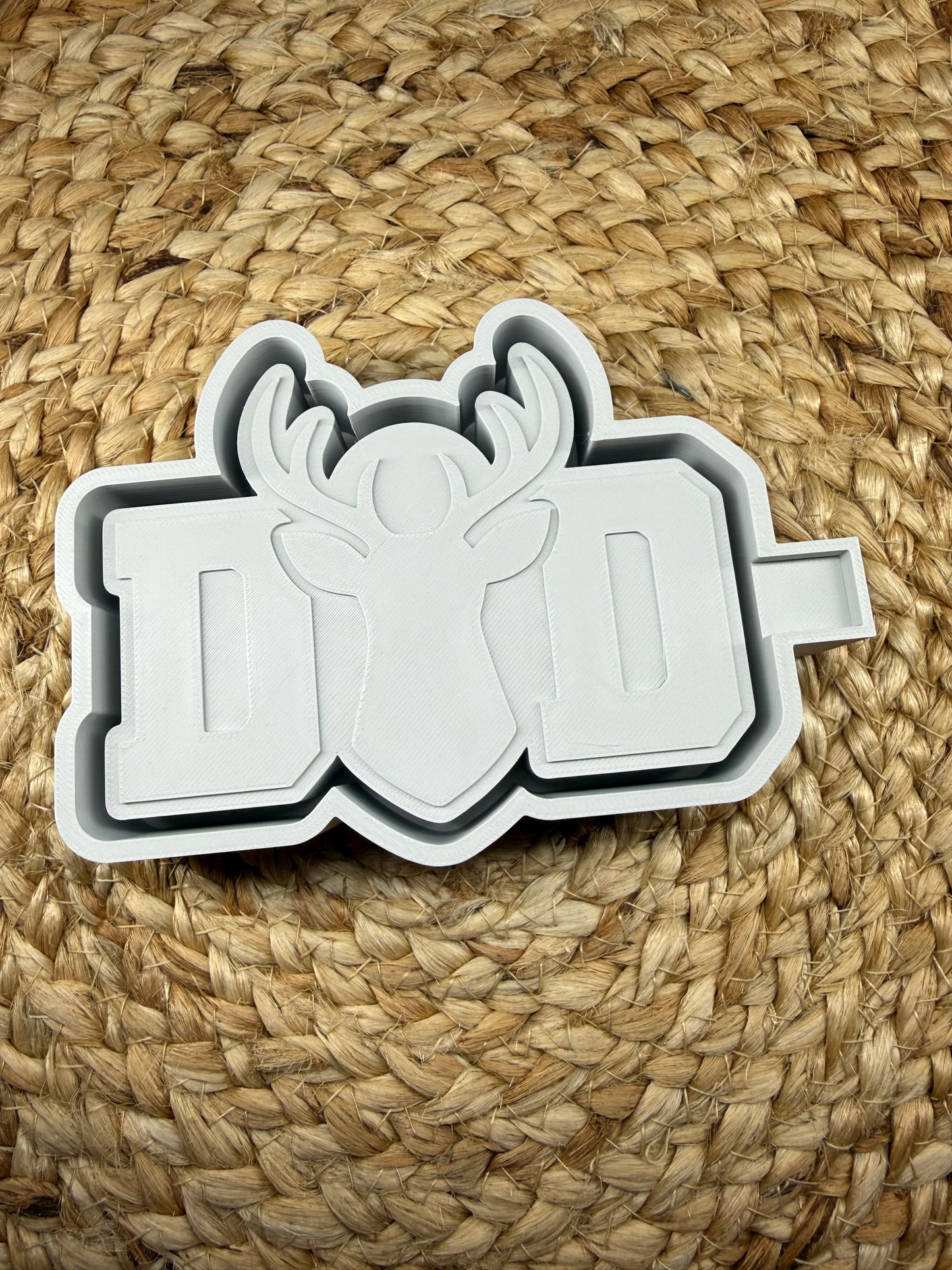 Dad Deer Hunter Silicone Mold For Car Freshies
