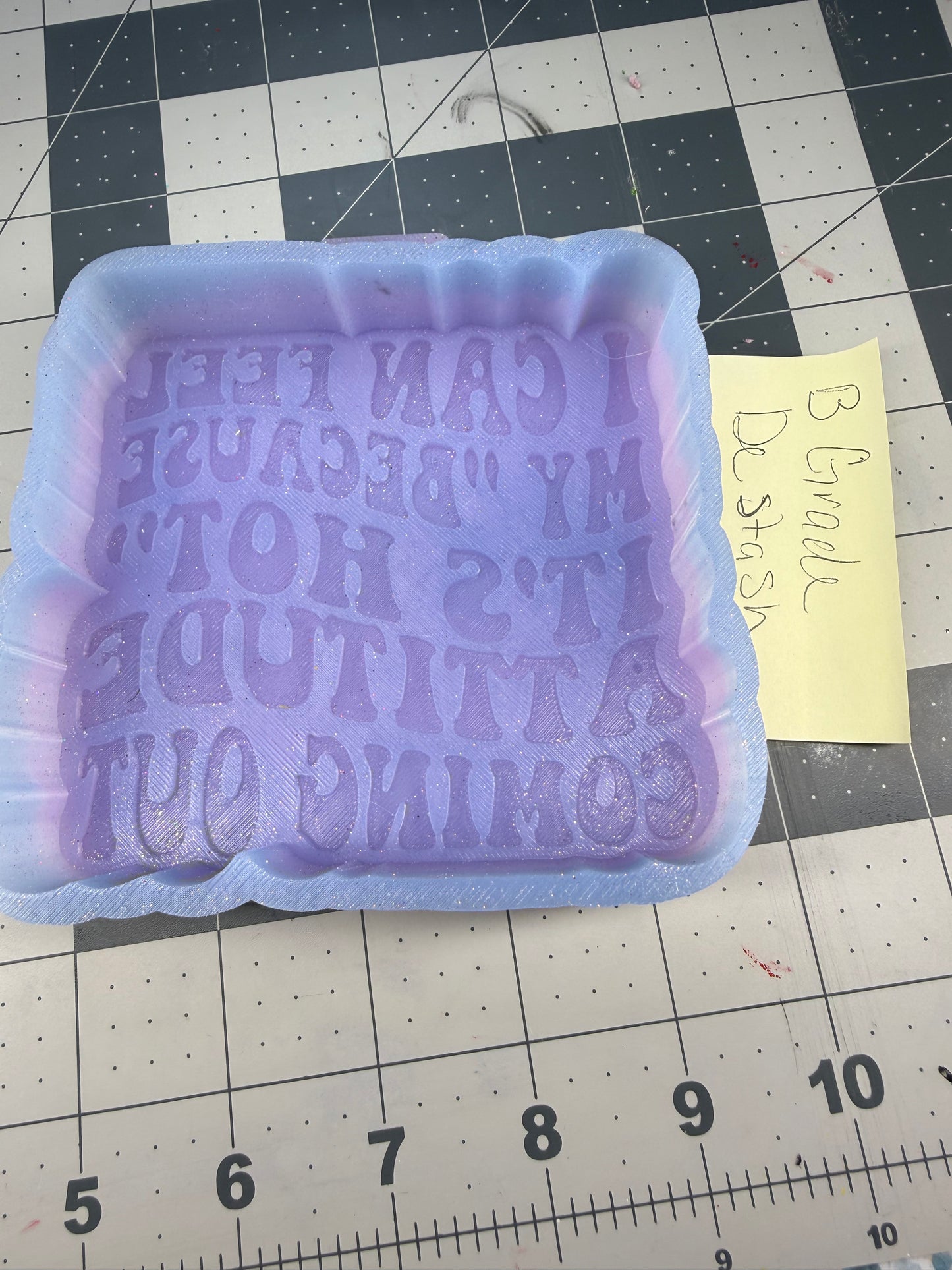 I can feel b grade de stash silicone mold