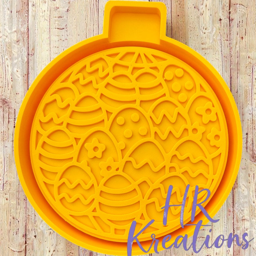 Easter Egg Disco Ball Freshie Silicone Mold: Aroma Bead & Wax Crafts