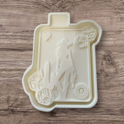 Female Cowgirl Freshie Mold