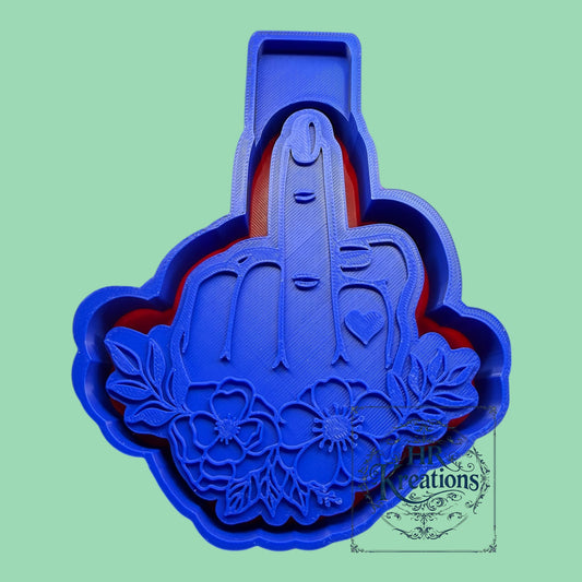 Floral Finger Silicone Mold