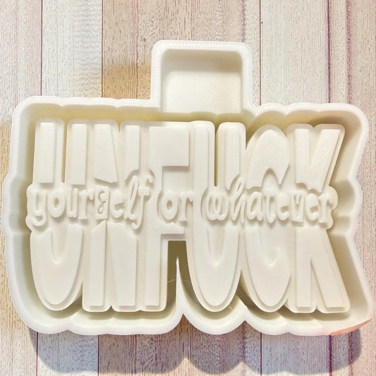 Unfuck yourself or whatever silicone mold for car freshies