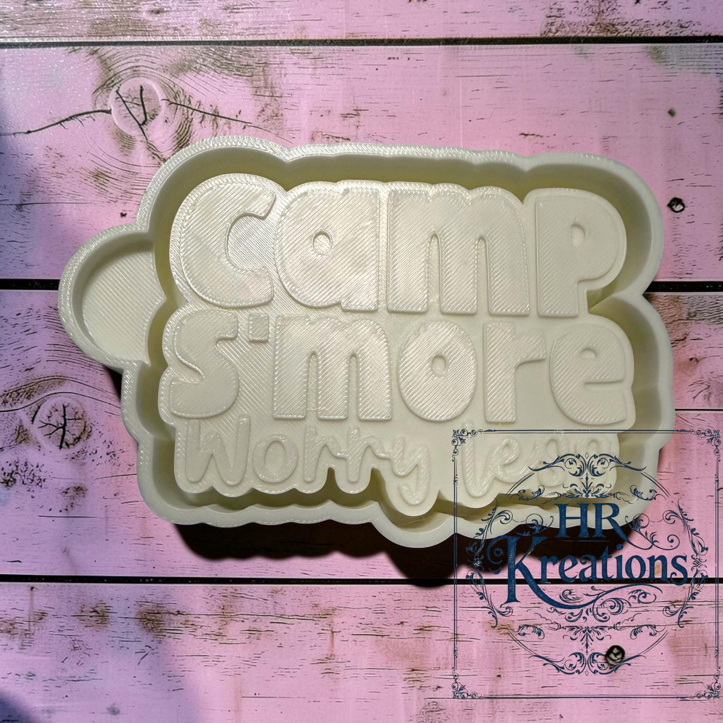 Camp S’more worry later silicone car freshie mold