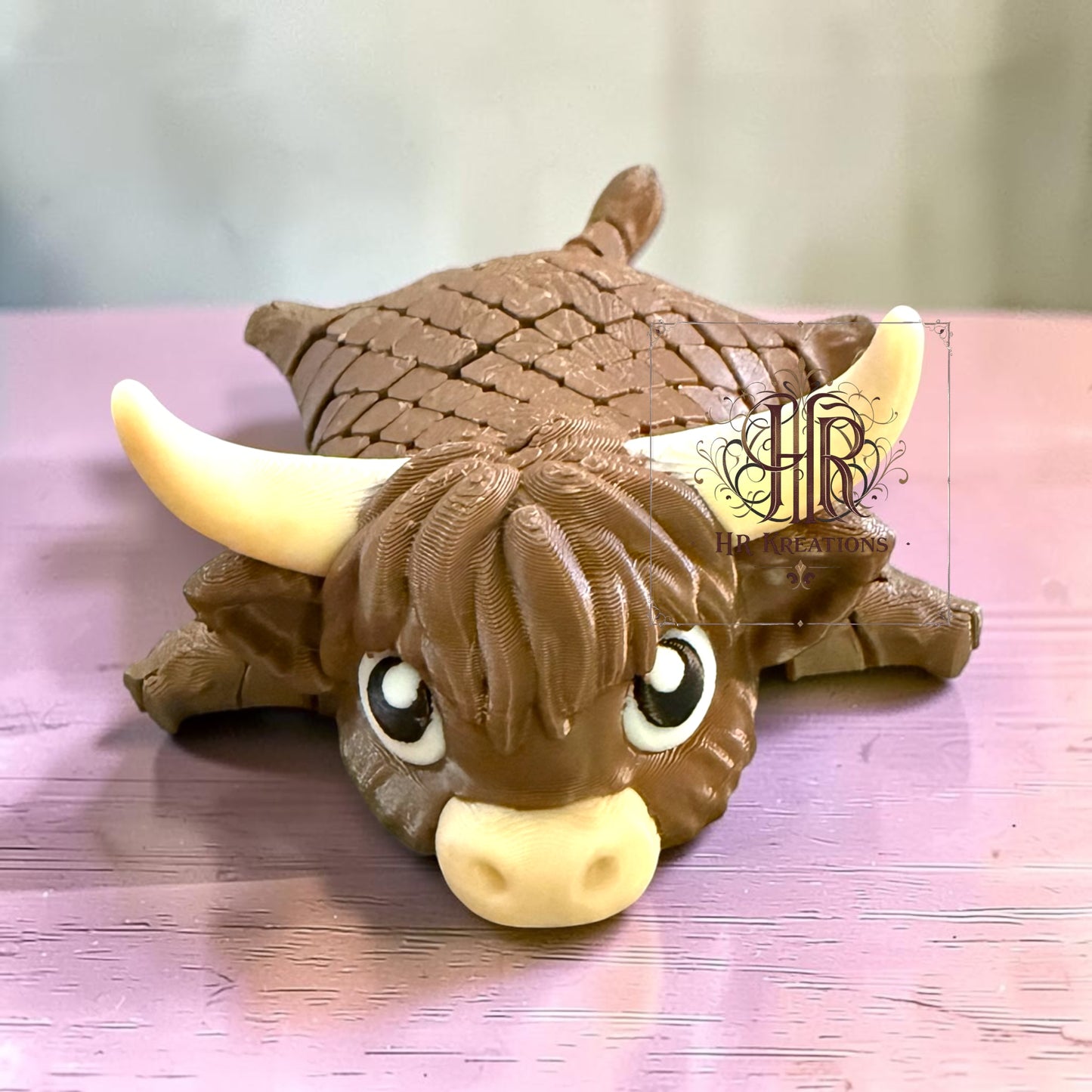 Highland cow fidget flexi  toy