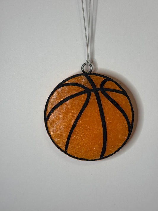 Basketball Sports Car Freshie | Scent Black Coconut | Handmade Long-Lasting Auto Air Freshener