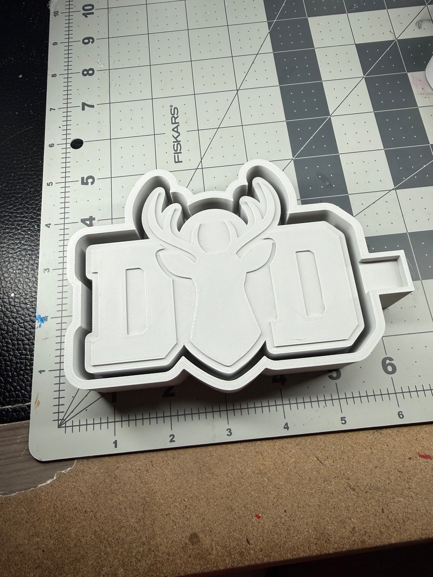 Dad Deer Hunter Silicone Mold For Car Freshies
