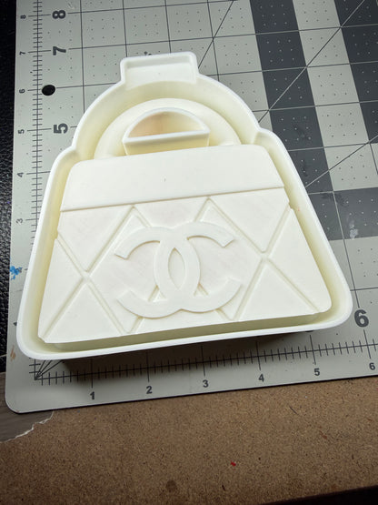 CC Luxury Purse Silicone Mold For Car Freshies