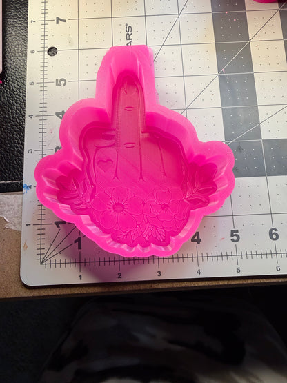 Floral Finger Silicone Mold