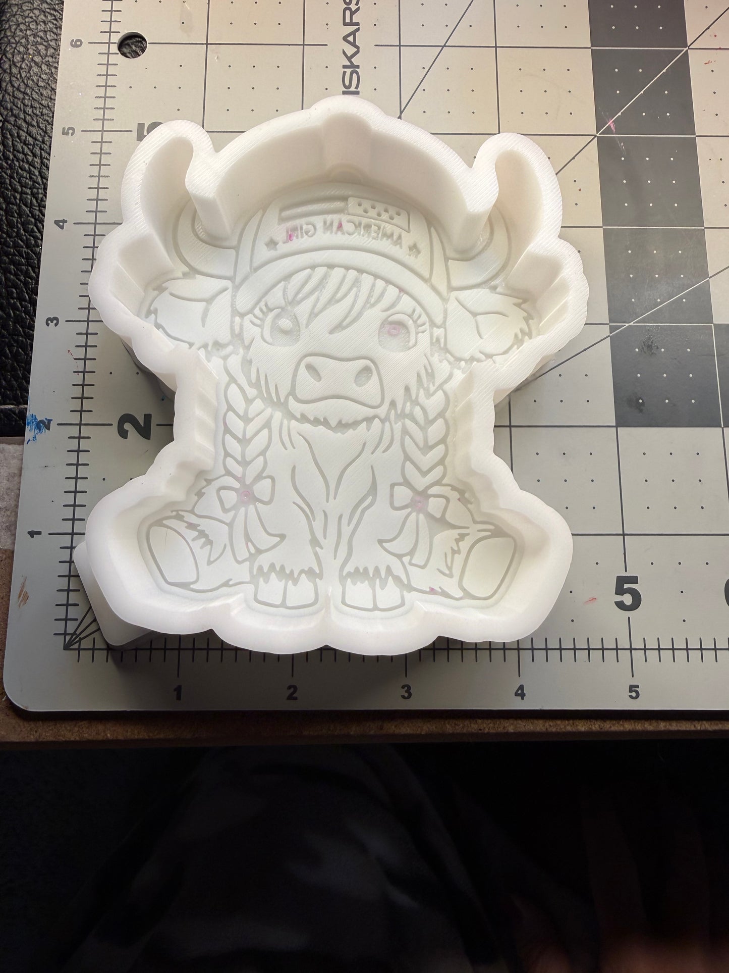 American Cute Cow Silicone Mold