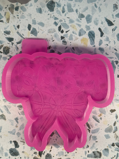 Checkered Mama basketball Freshie Mold