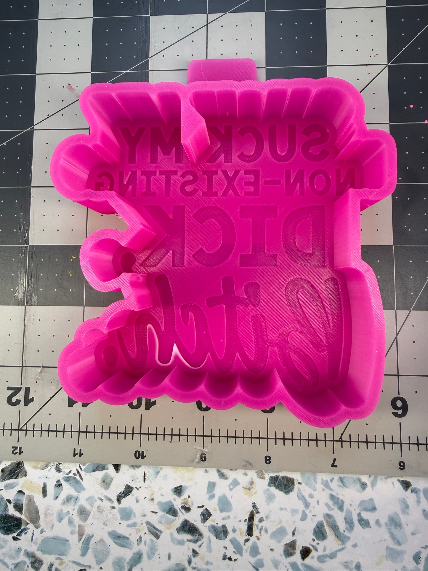 Suck My Non-existing DIck Silicone Mold