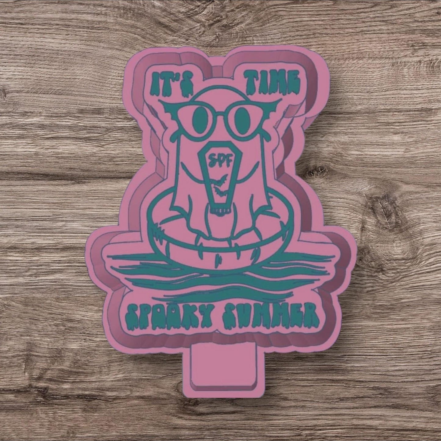 Its Time Spooky Summer Freshie Mold 