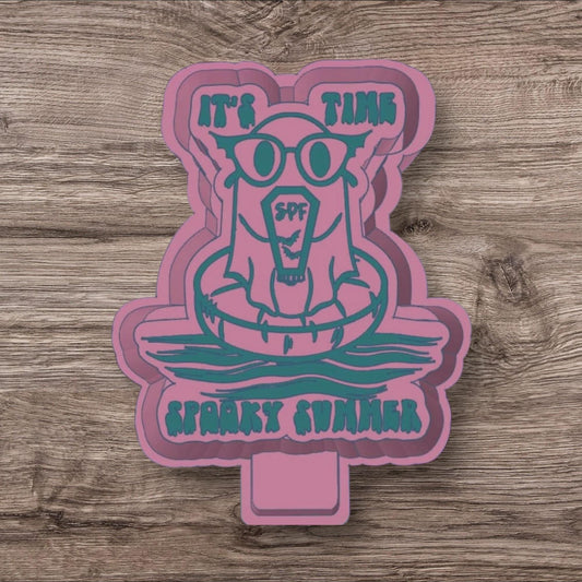 Its Time Spooky Summer Freshie Mold 