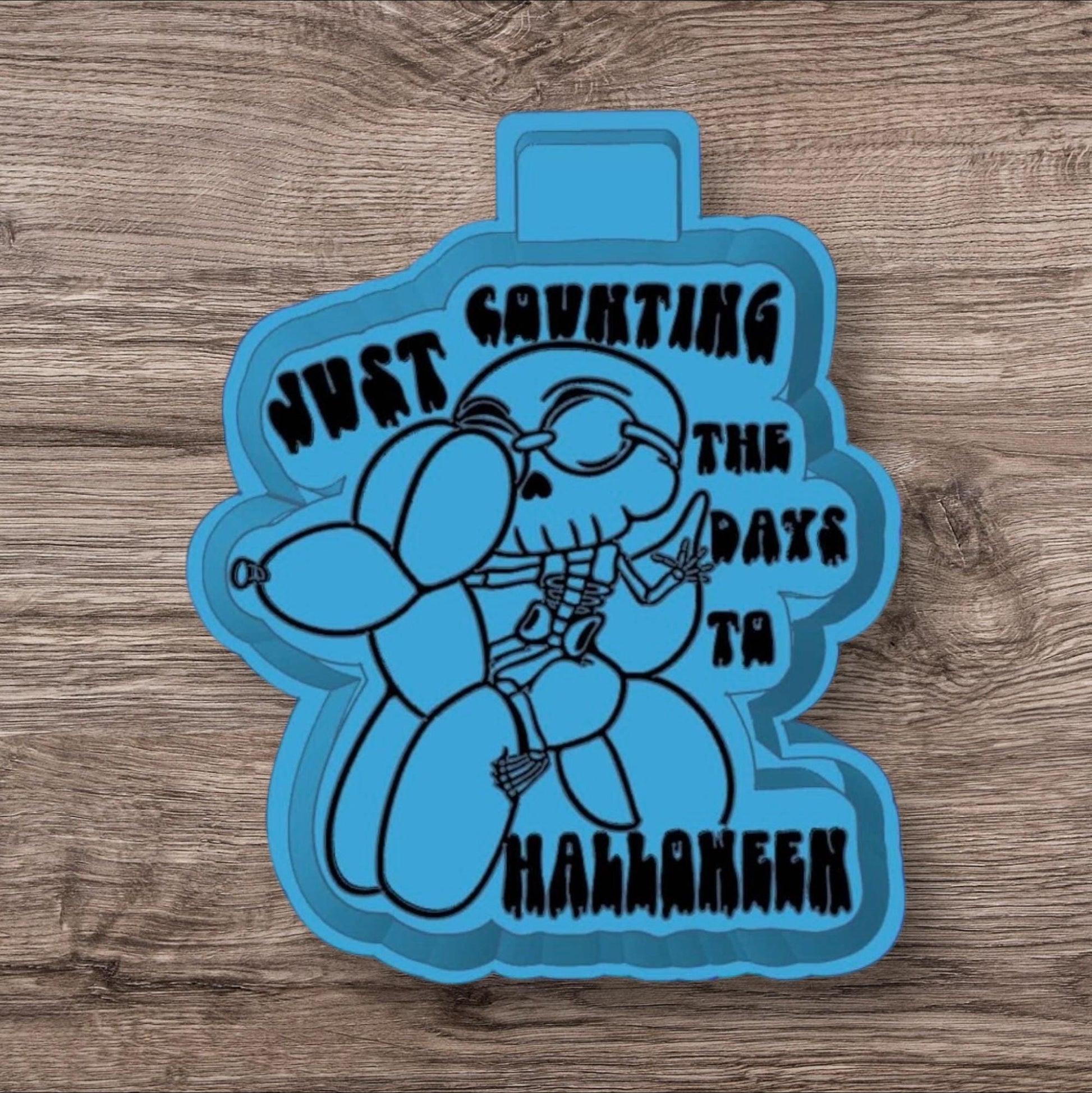 Just Counting The Days To Halloween Freshie Mold