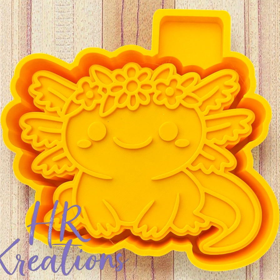 Spring Axolotl Freshie Silicone Mold: Aroma Bead & Wax Crafts