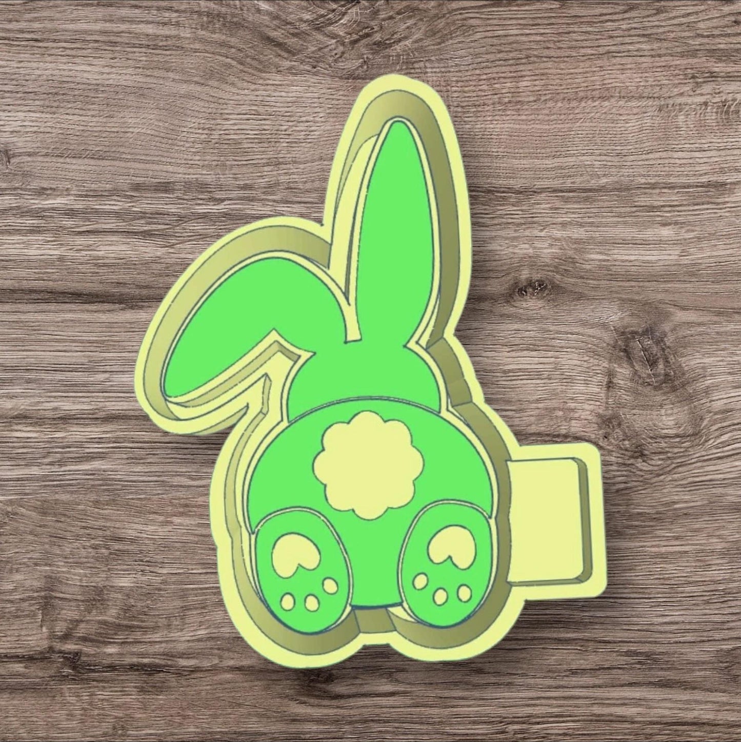 Bunny Butt With Ears Freshie Mold