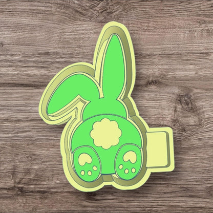 Bunny Butt With Ears Freshie Mold