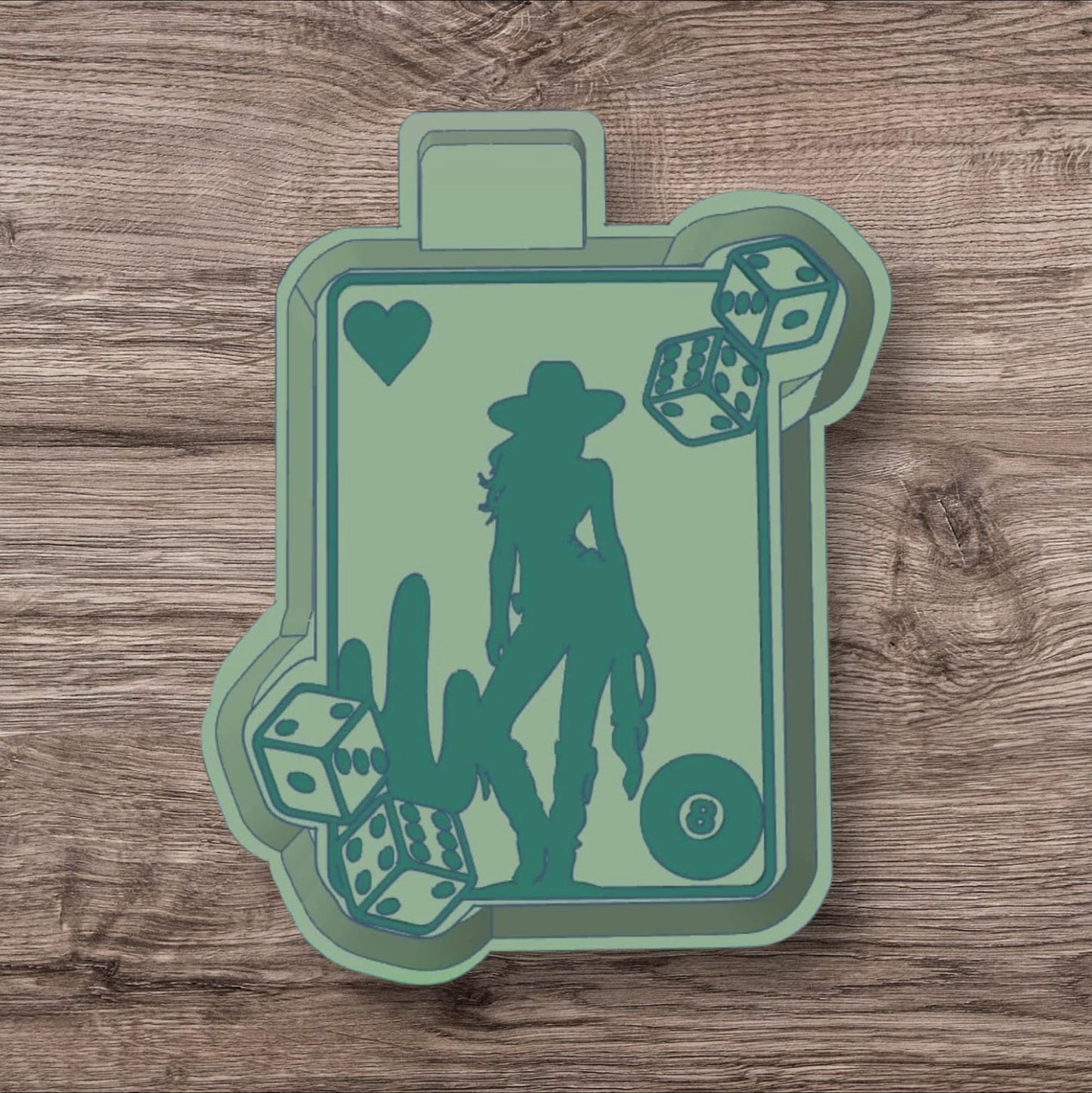 Female Cowgirl Freshie Mold