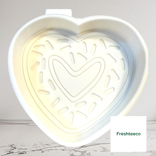 Heart Doughnut Silicone Car Freshie Mold